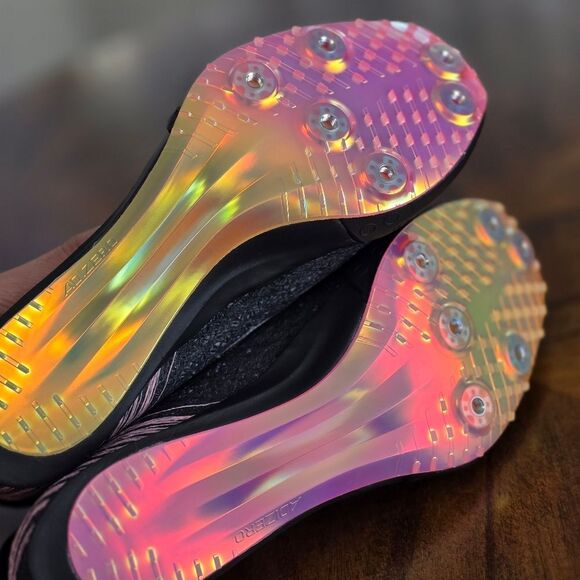 Adidas Adizero Prime SP 3 Strung Track & Field Spikes Men's 9 Black Grey IG4330 - Picture 12 of 16